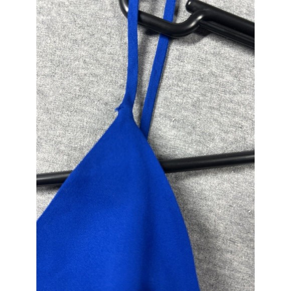 Mason Womens Sleeveless Tiered High Low Dress Blue Size 2 Silk - Picture 12 of 14